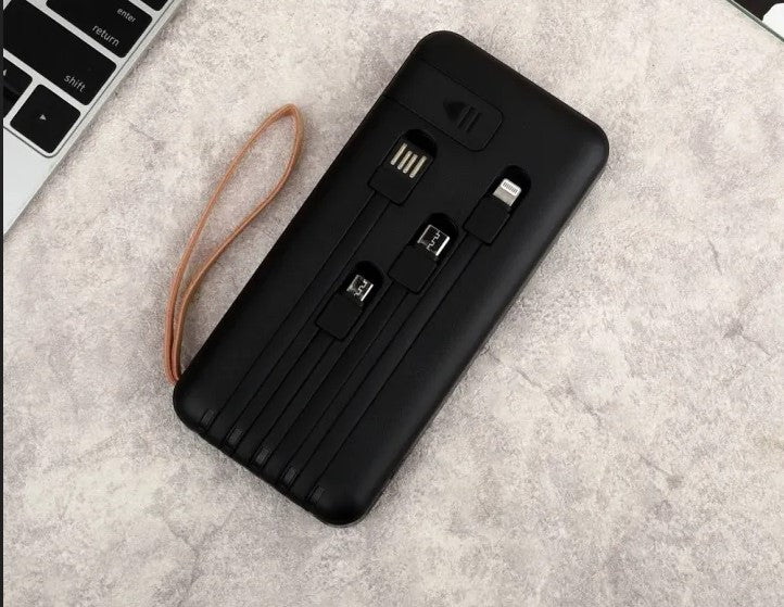 Power Bank Usb Genérico Negro