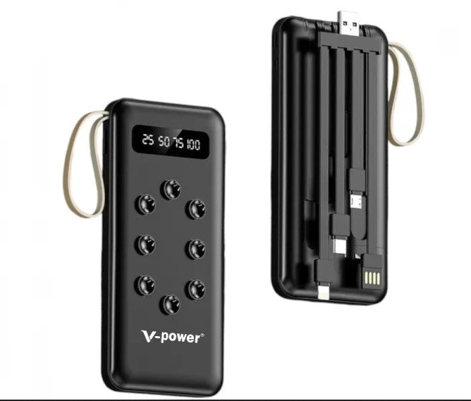 Power Bank Usb Genérico Negro